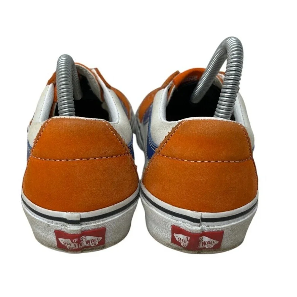 Vans Shoes Men's Size 7 Women's 8.5 Orange Skate Sk8 Sneakers Lace Up